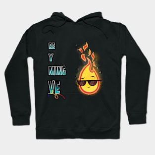 TD - Flames of love Hoodie